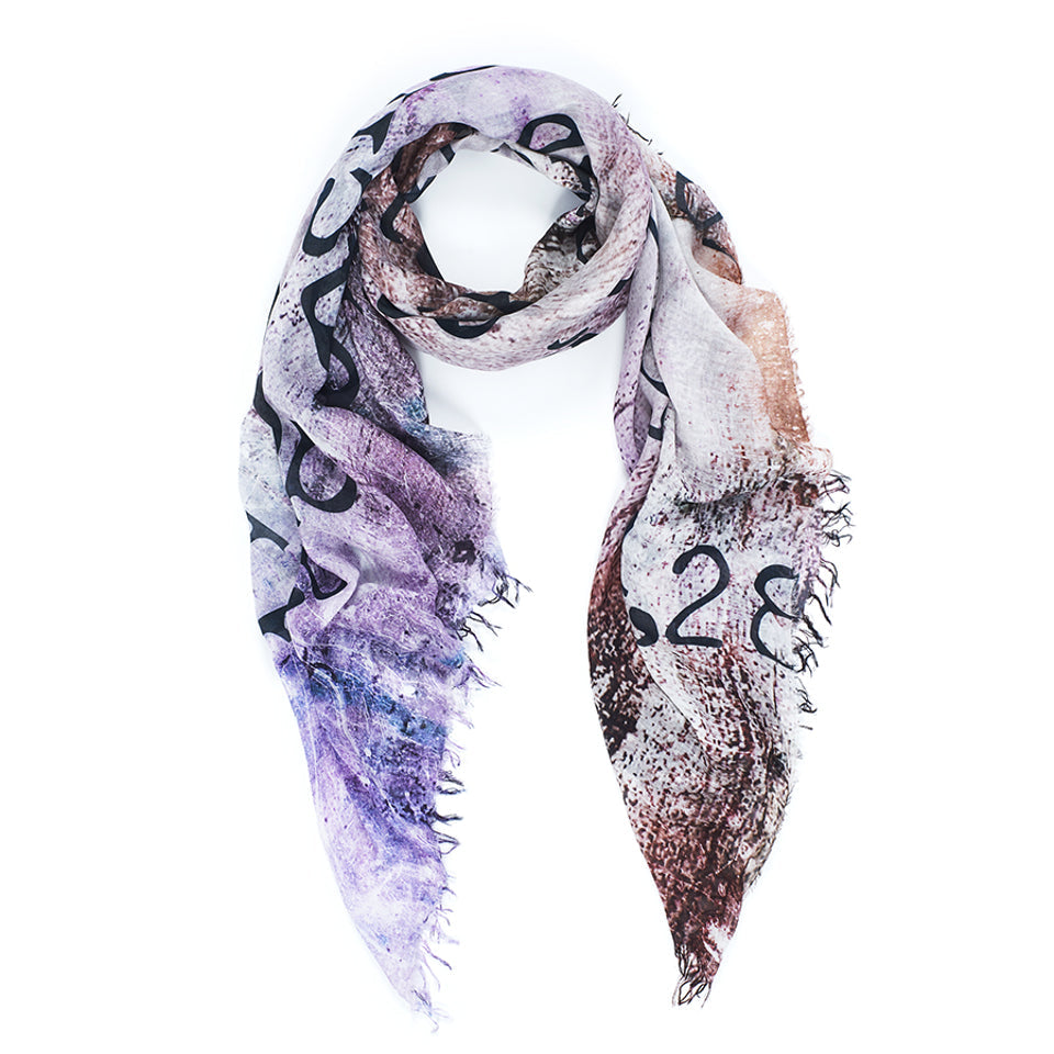 Suzi Roher Love Index Blush Scarf