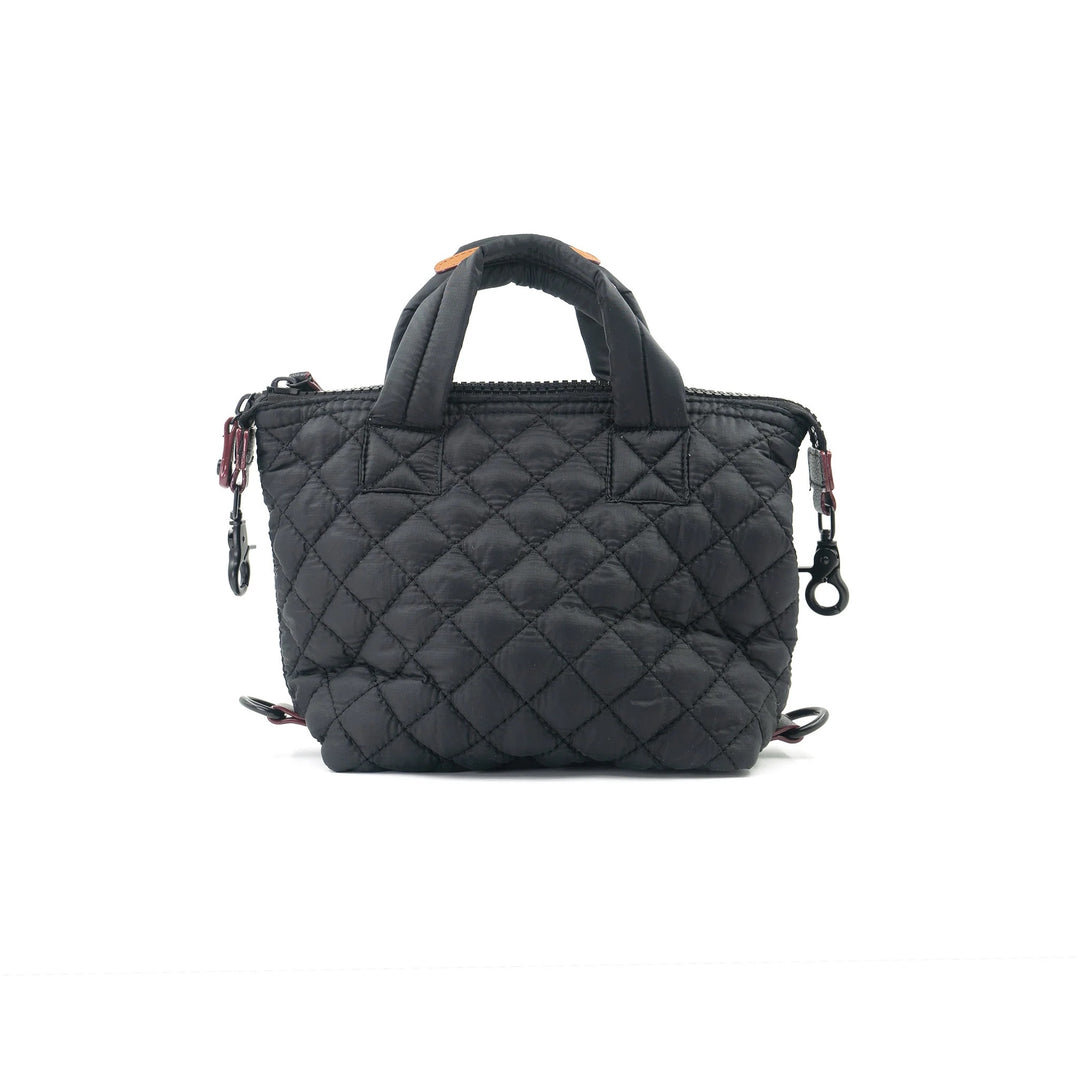 BK Mini Quilted Bag in Black available at Barbara Katz