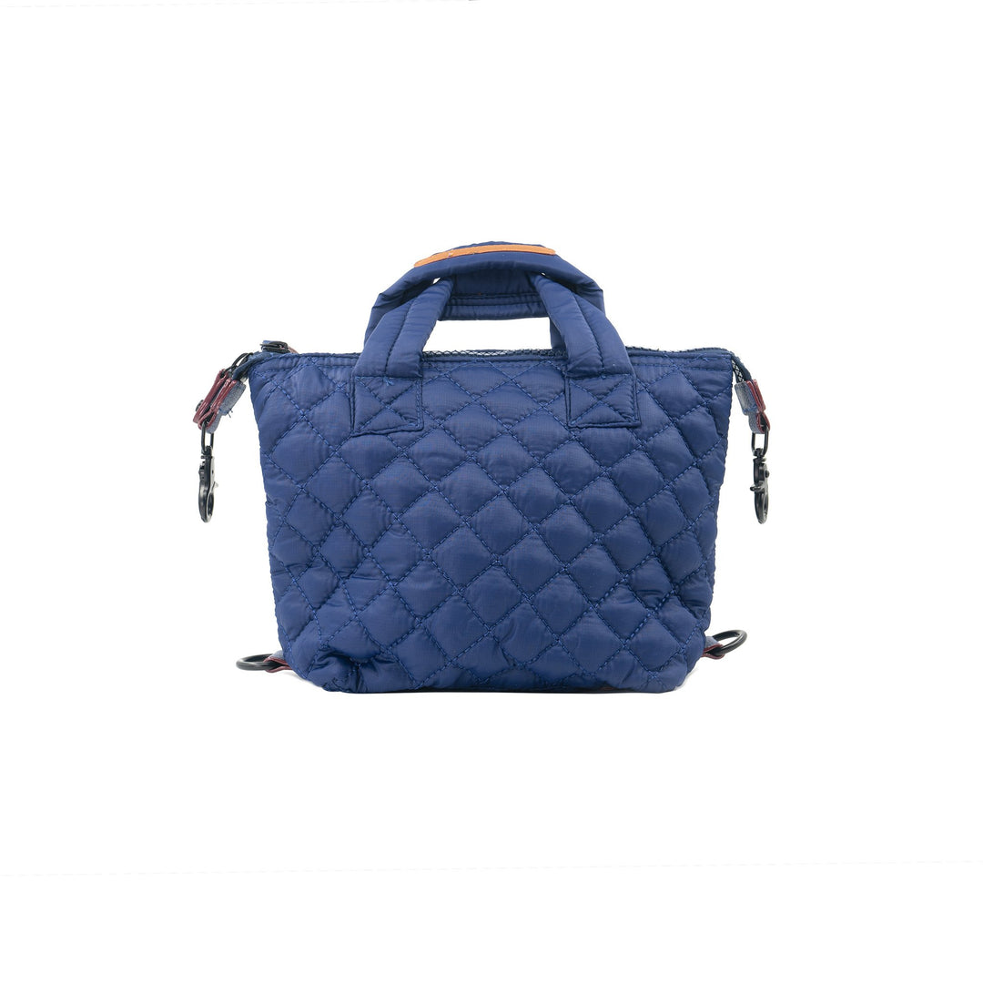 BK Mini Quilted Bag in Navy available at Barbara Katz