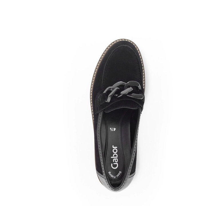 Gabor Loafer Shoes - Black