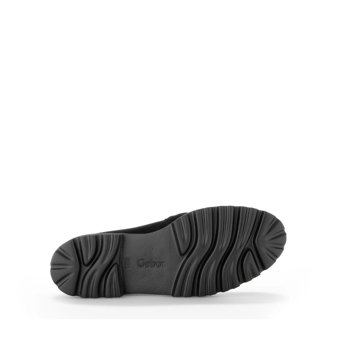 Gabor Loafer Shoes - Black