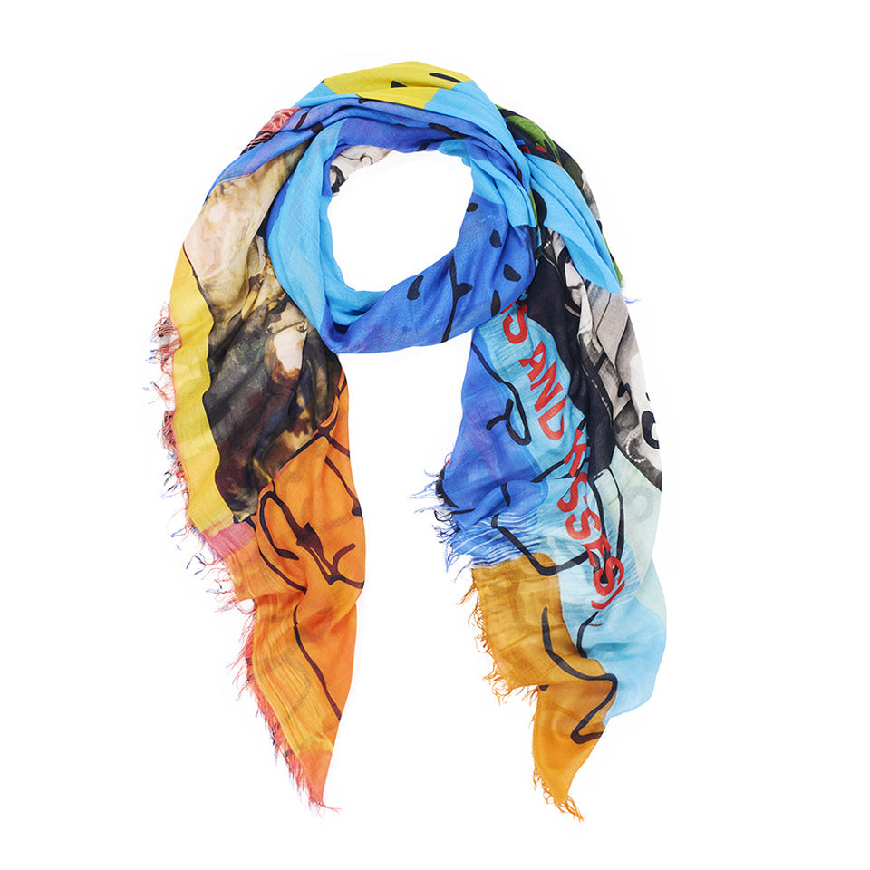 Suzi Roher Kim Kiss Kiss Scarf