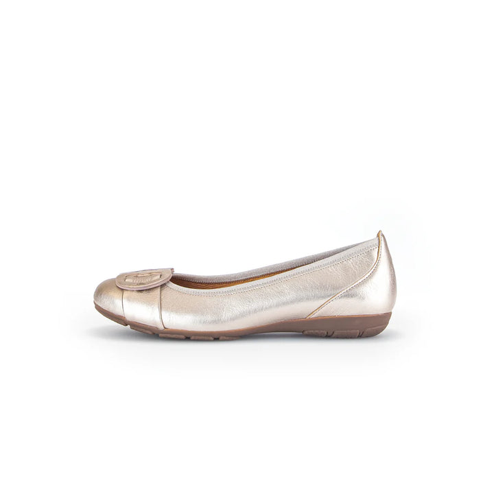 Gabor 44.163 Ballet Shoes - Metallic