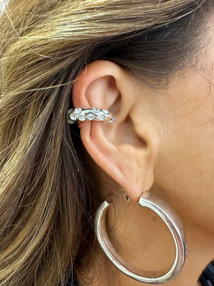 Silver Ear Cuff