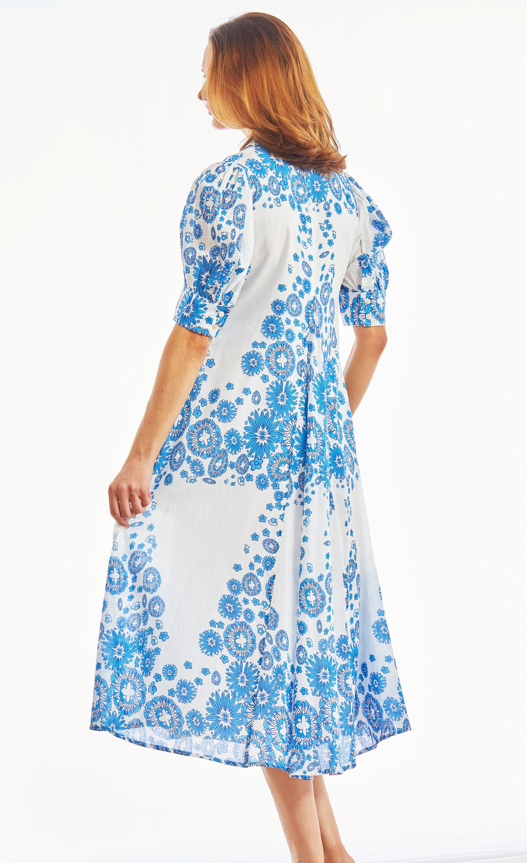 Montauk Dress, Falling Flower Print