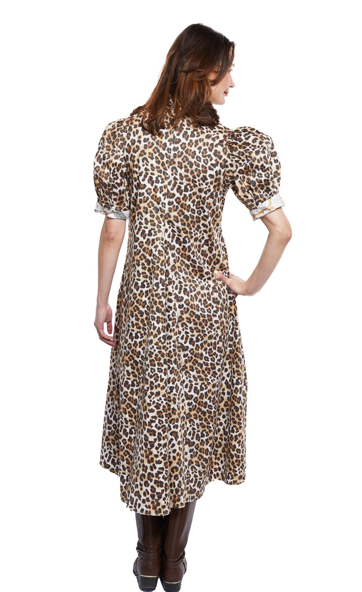 Montauk Dress Classic Cheetah Print