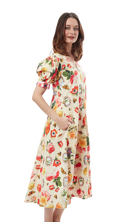 Montauk Dress Botanical Floral