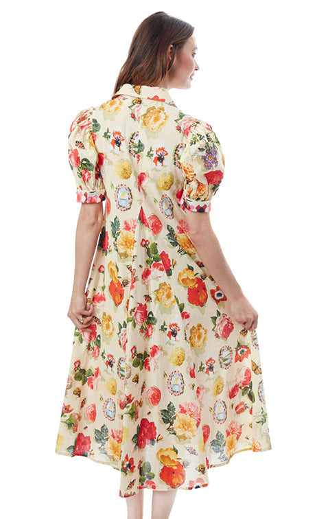 Montauk Dress Botanical Floral