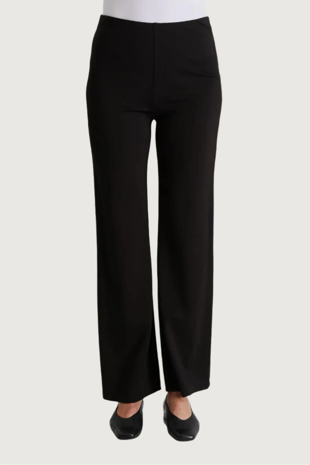 Peace of Cloth Jules Pant in Paramount Knit in Black available at Barbara Katz