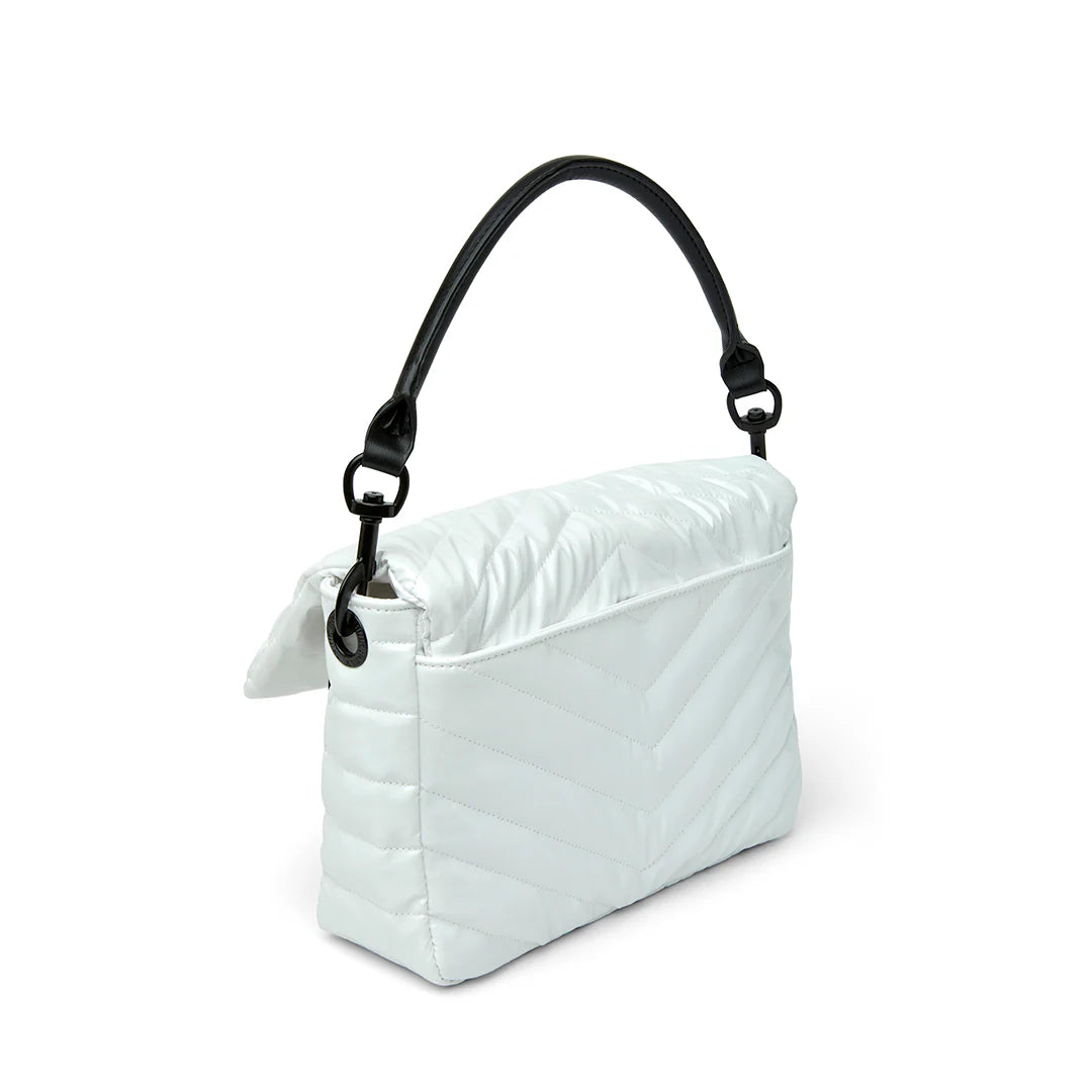 Think Royln The Muse Crossbody - White Patent