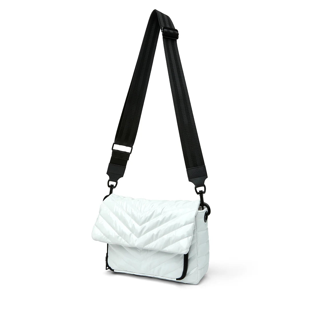 Think Royln The Muse Crossbody - White Patent