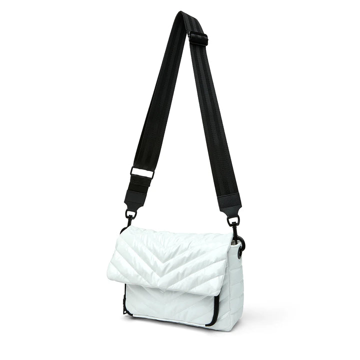 Think Royln The Muse Crossbody - White Patent