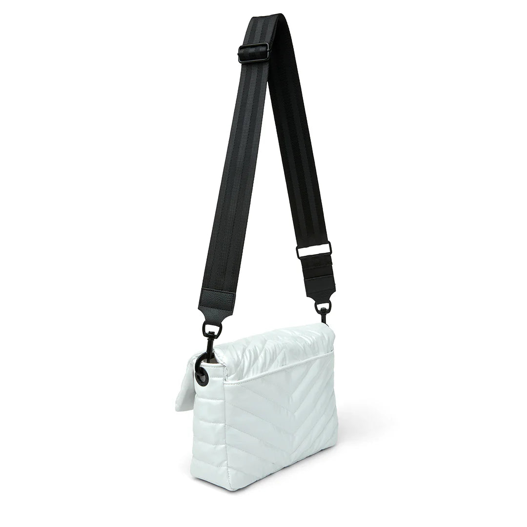 Think Royln The Muse Crossbody - White Patent