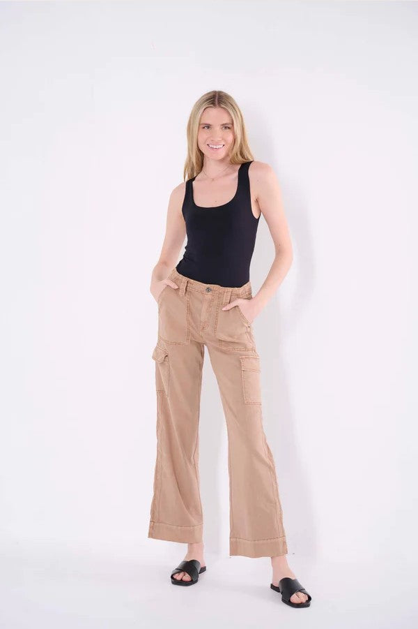 Ally Cargo Pant - Cedar