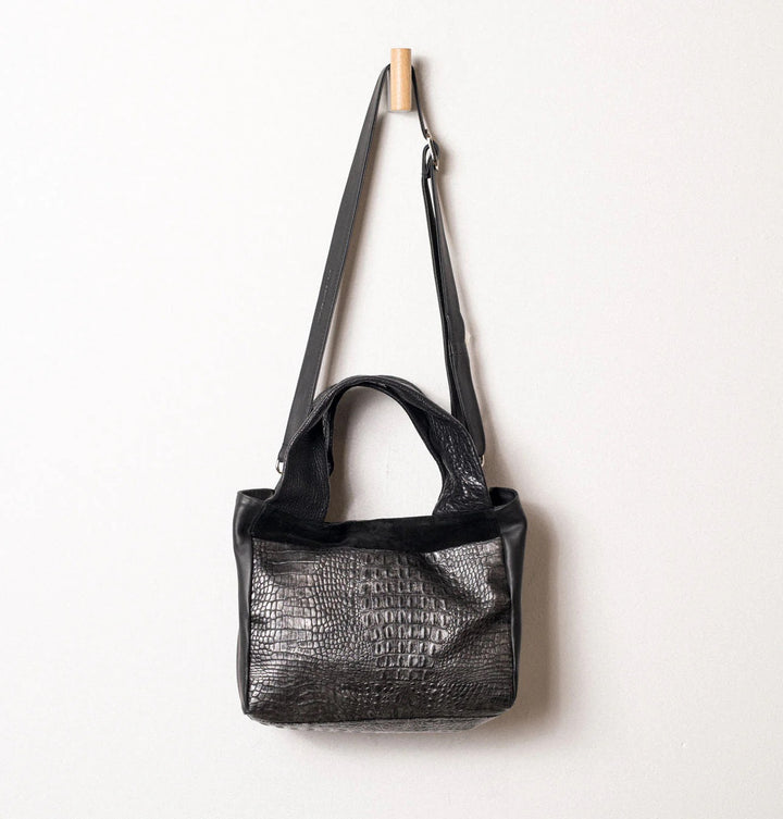 Daniella Lehavi Aspen Shopper's Bag in Pewter Croco available at Barbara Katz