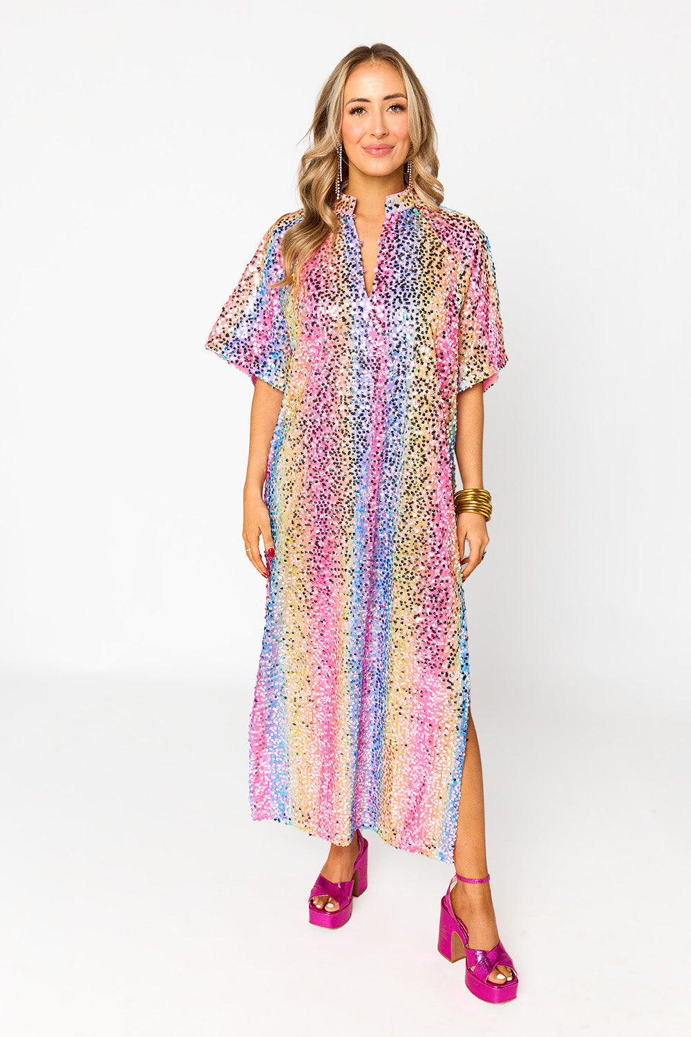 BuddyLove Leighton Sequin Midi Dress - Loving Me