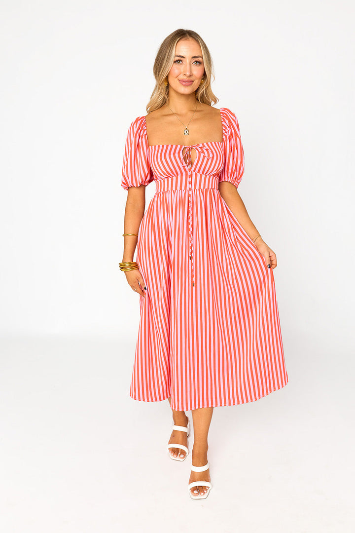 BuddyLove Olsen Midi Dress - Sun Glow