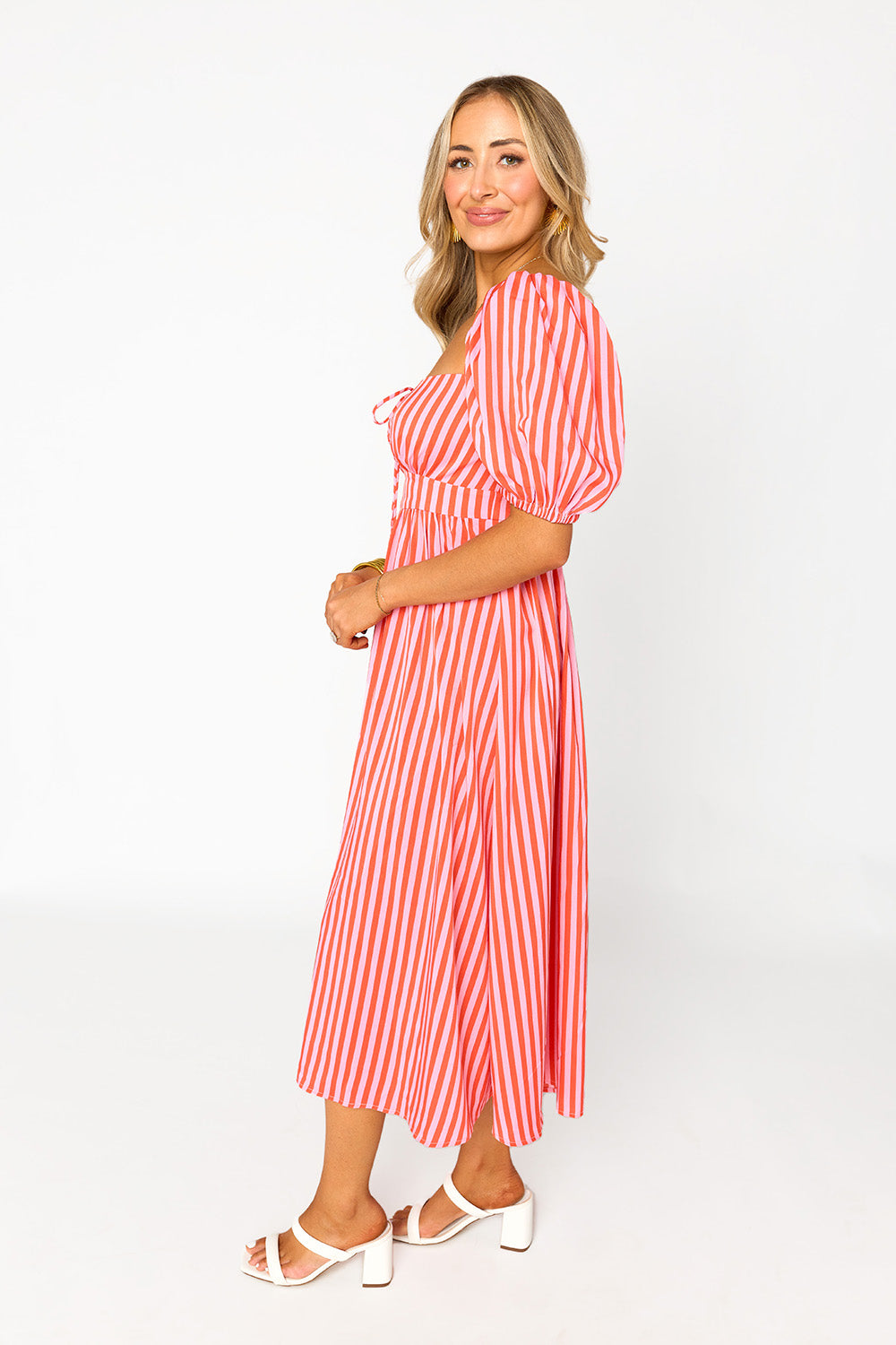 BuddyLove Olsen Midi Dress - Sun Glow