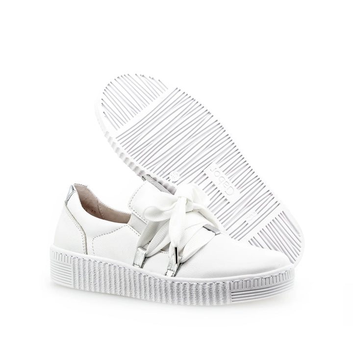 GABOR Bow Sneaker - White