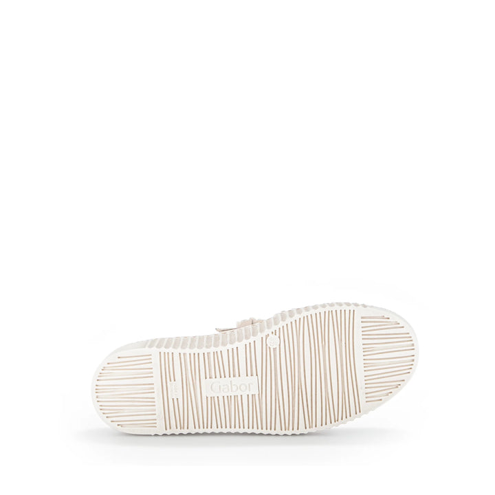 Gabor Bow Sneaker Letter/Lack in Beige