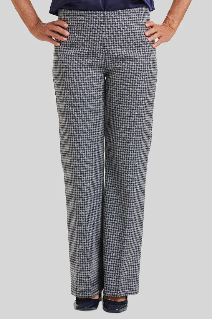 Brussels Metallic Checkered Jules Pant