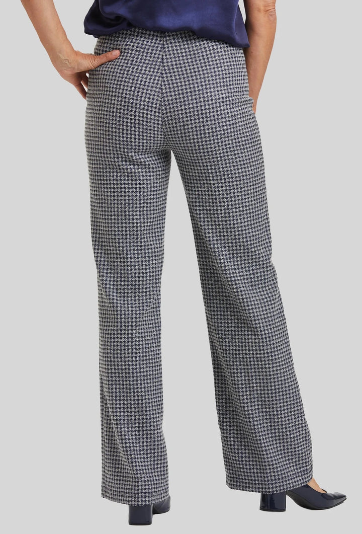 Brussels Metallic Checkered Jules Pant