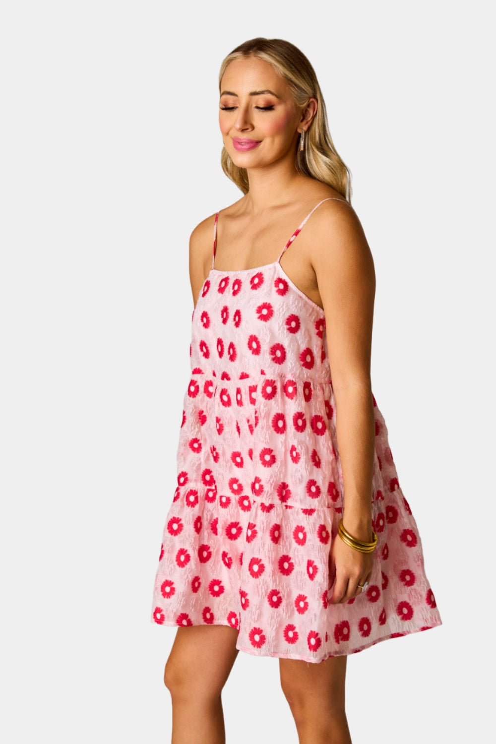 BuddyLove Corky Short Dress - Cherry Delight