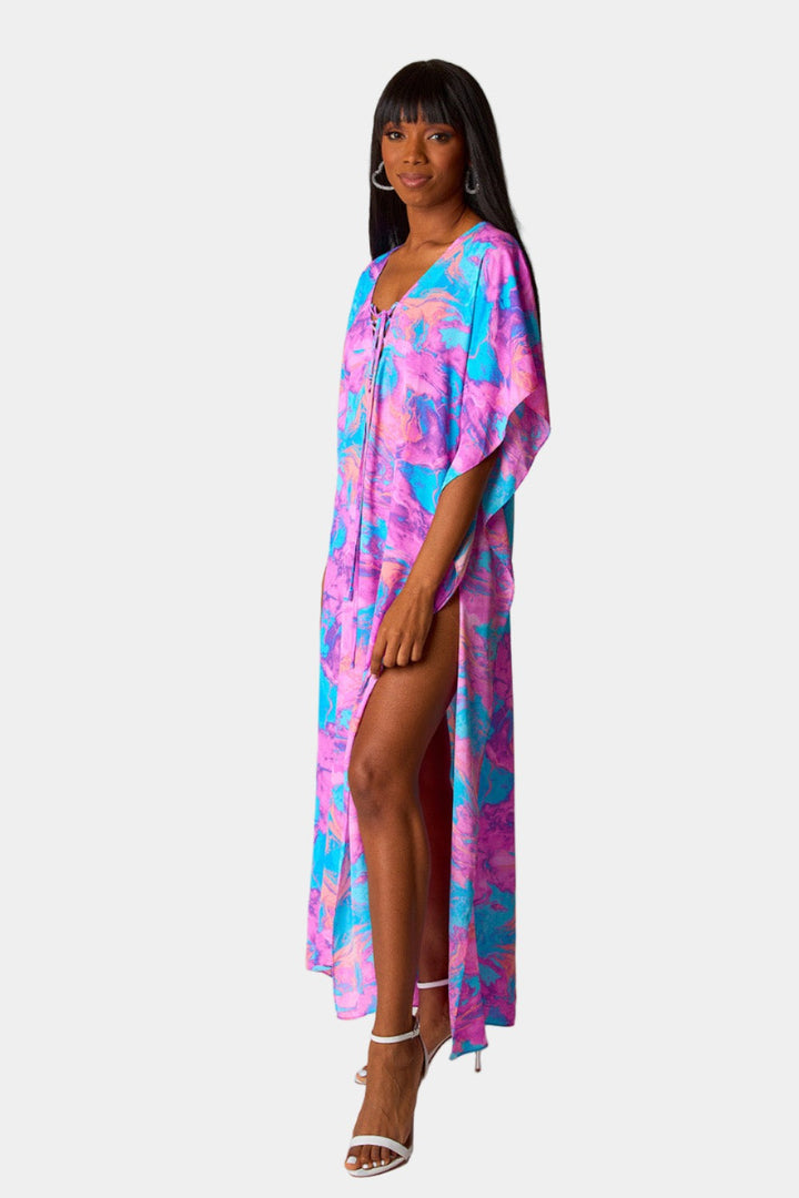 BuddyLove Tortolla Caftan Maxi Dress - Electro Pop