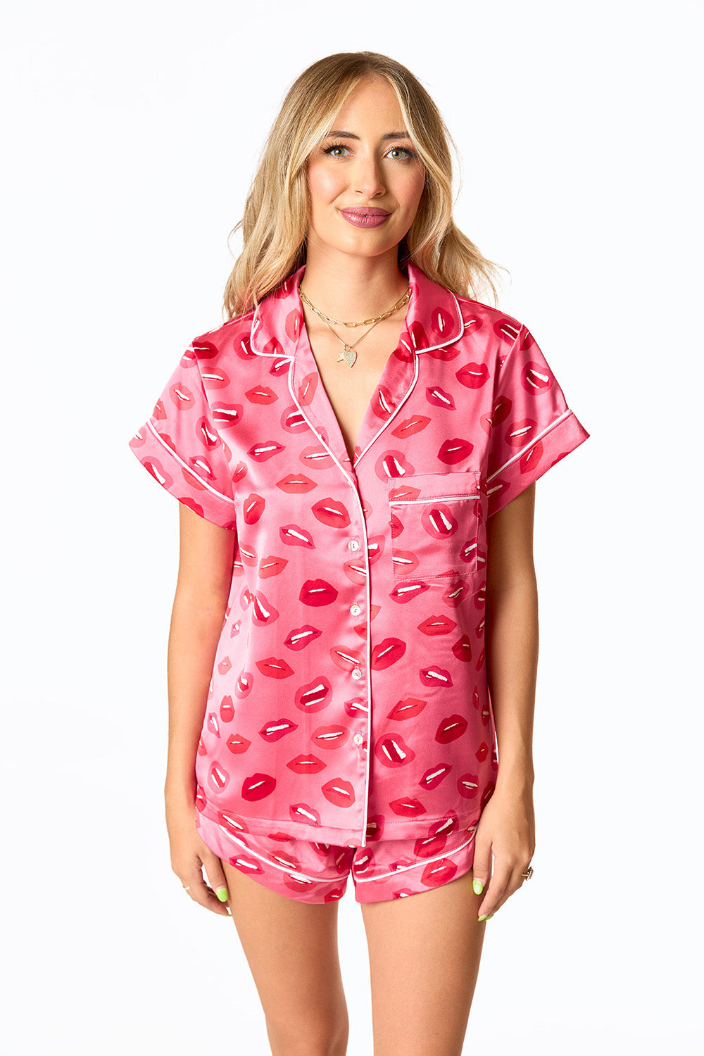 BuddyLove Aurora Pajama Set - Kiss and Tell