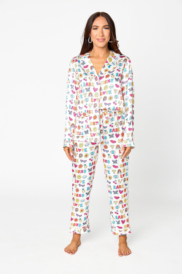 BuddyLove Penelope Loungewear Set - Doodles