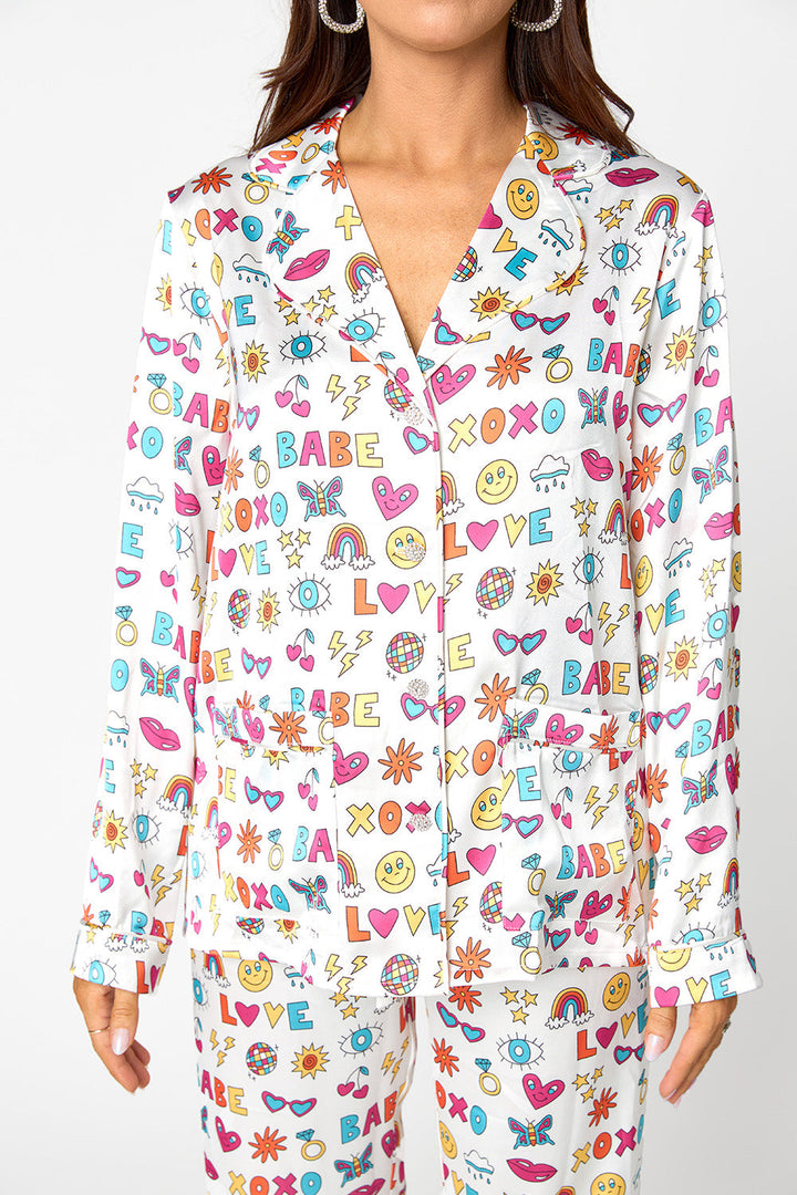 BuddyLove Penelope Loungewear Set - Doodles