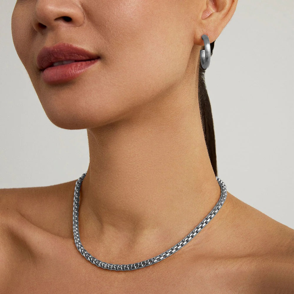 Dean Davidson Silver Tokyo Chain Necklace available at Barbara Katz