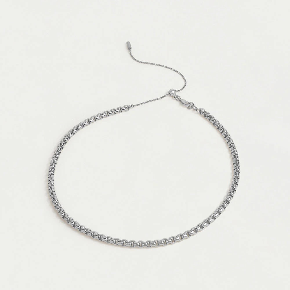 Dean Davidson Silver Tokyo Chain Necklace available at Barbara Katz