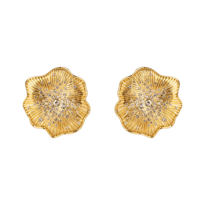 Mignonne Gavigan Christopher Stud Earrings in Gold available at Barbara Katz