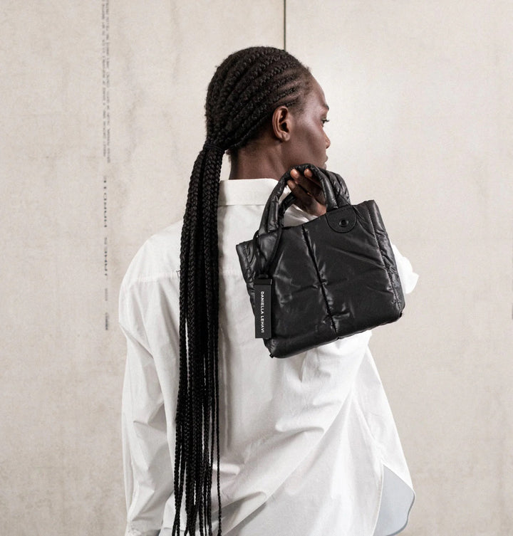 Daniella Lehavi Mini Quilt Bag in Black available at Barbara Katz