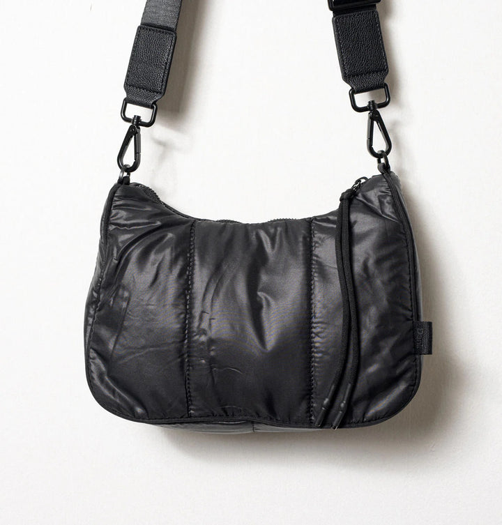 Daniella Lehavi Quilt Crossbody Bag in Black available at Barbara Katz