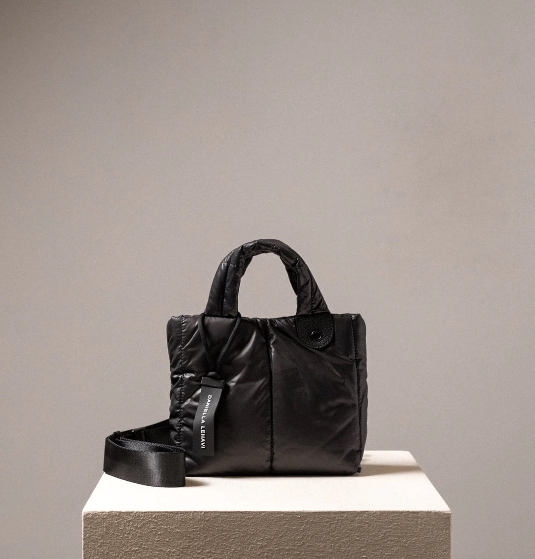 Daniella Lehavi Quilt Mini Bag in Black available at Barbara Katz