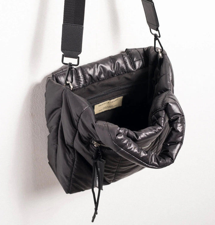 Daniella Lehavi Quilt Medium Tote Bag in Black available at Barbara Katz