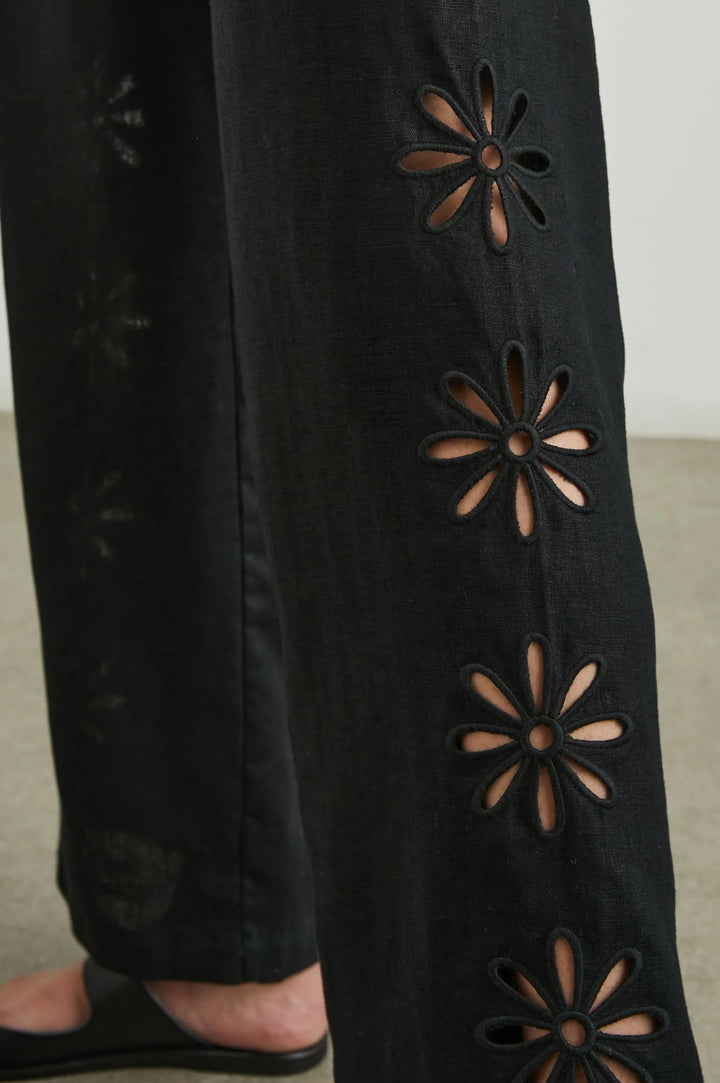 Rails Emmie Pants in Black Eyelet available at Barbara Katz