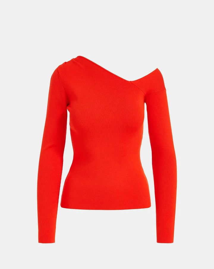 Essentiel Antwerp Emeric Knitted Pullover - Red