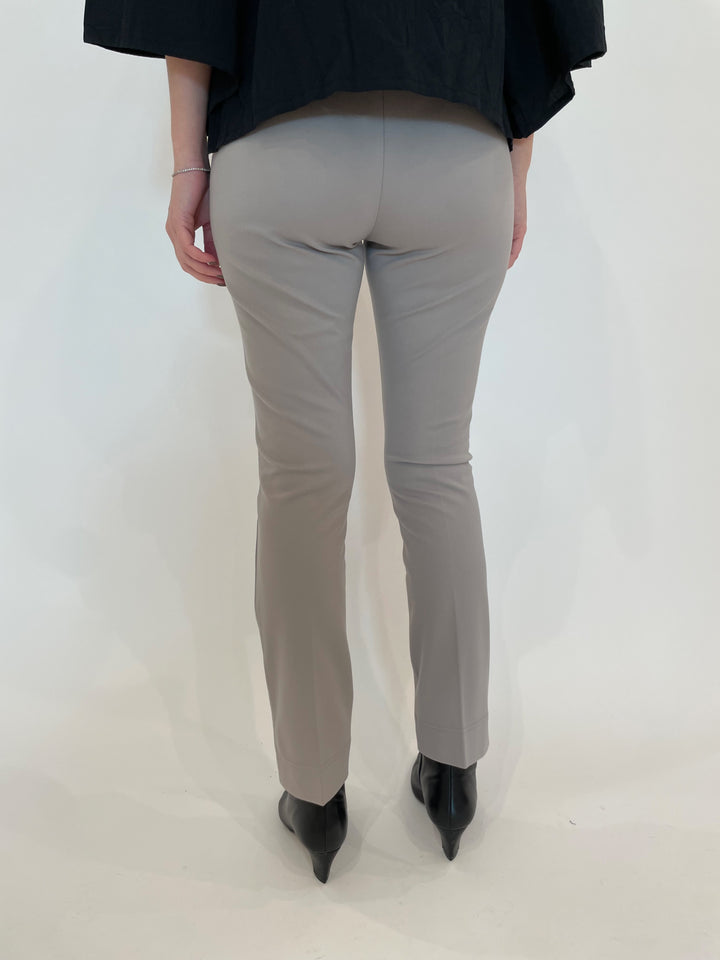 Peace of Cloth Annie 29" Paramount Knit Pants in Gravel available at Barbara Katz