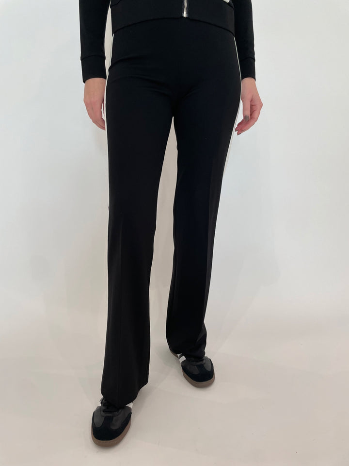 Peace of Cloth Reese Paramount Knit Pants in Black available at Barbara Katz