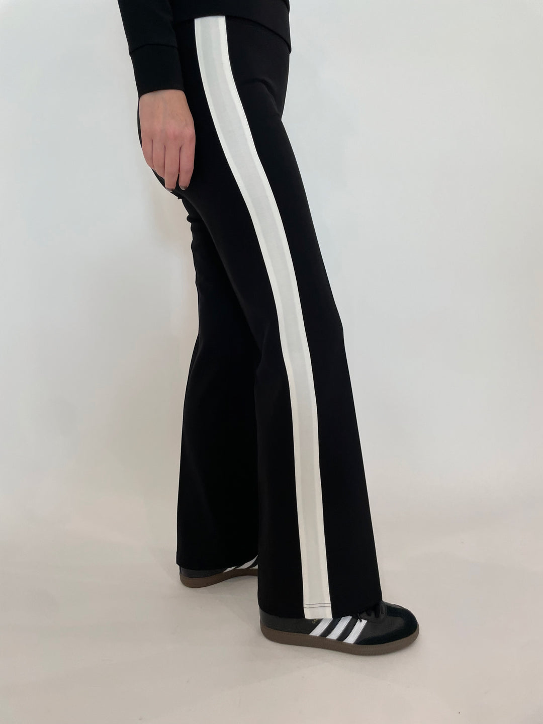 Peace of Cloth Reese Paramount Knit Pants in Black available at Barbara Katz