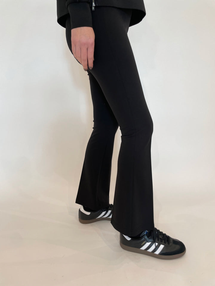 Peace of Cloth Ella Paramount Knit Pull-On Pants in Black available at Barbara Katz