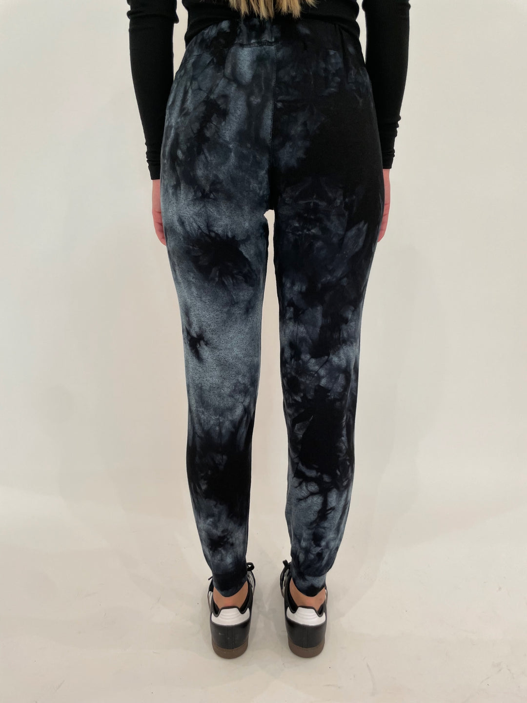 BK Omaha Marble Wash Jogger in Storm available at Barbara Katz