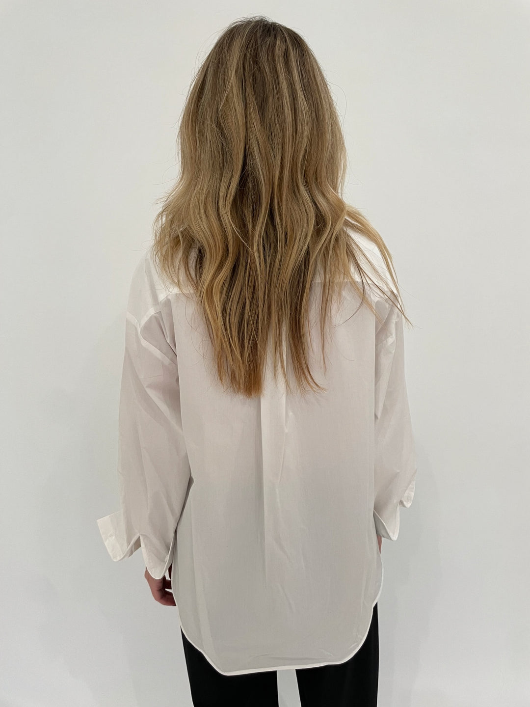 Essentiel Antwerp Get Embellished Shirt in White available at Barbara Katz