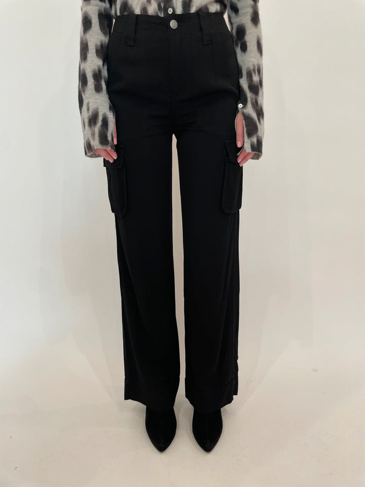 Marrakech Black Gavyn Cargo Pants available at Barbara Katz