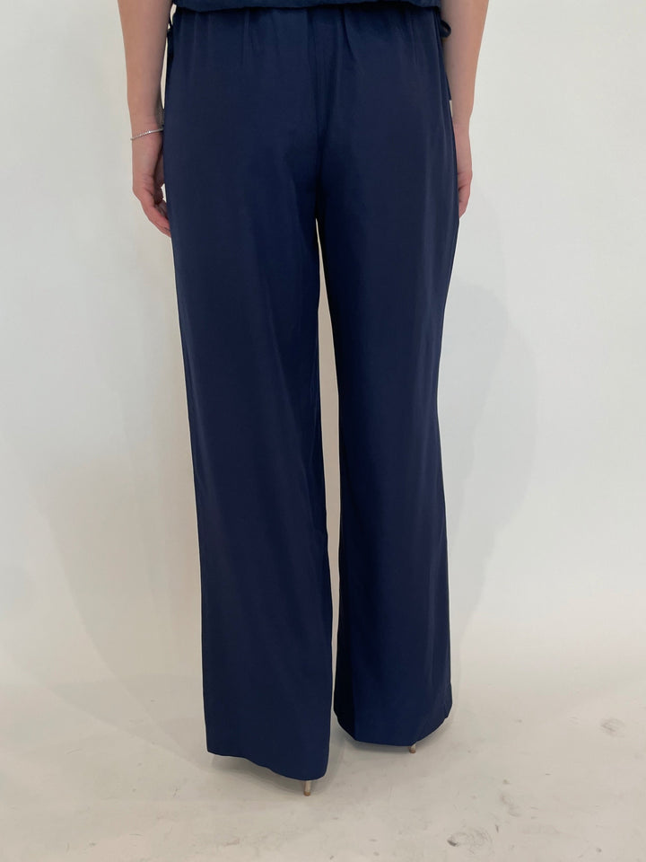 Simkhai Sydnie Pleated Pants in Midnight available at Barbara Katz