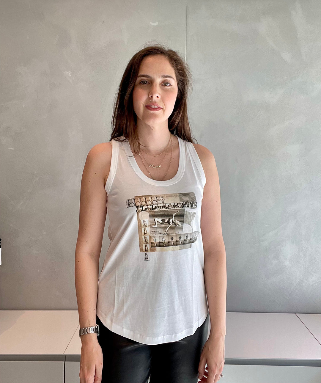 Suzi Roher The Lola Tank Top - Beach Hair Don't Care