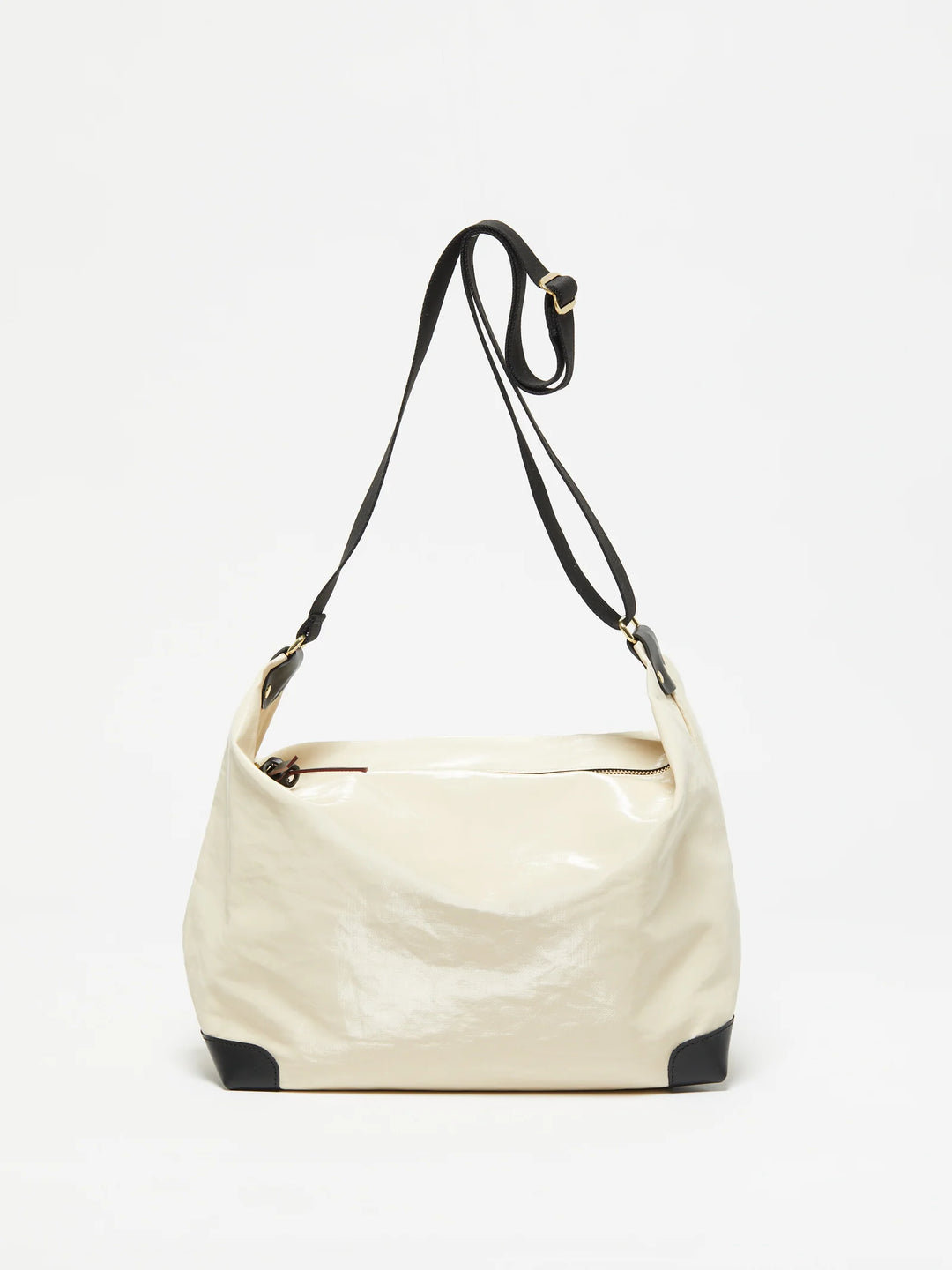 Jack Gomme Arti Linen Shoulder Bag - Crema